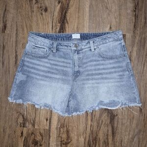 Time And Tru Cut Off Blue Jean Shorts